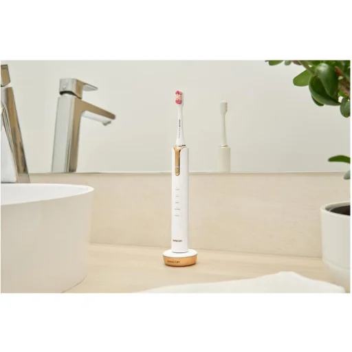 Sencor SOC 4103GD szónikus elektromos fogkefe 2 db fogkefefejjel - 3