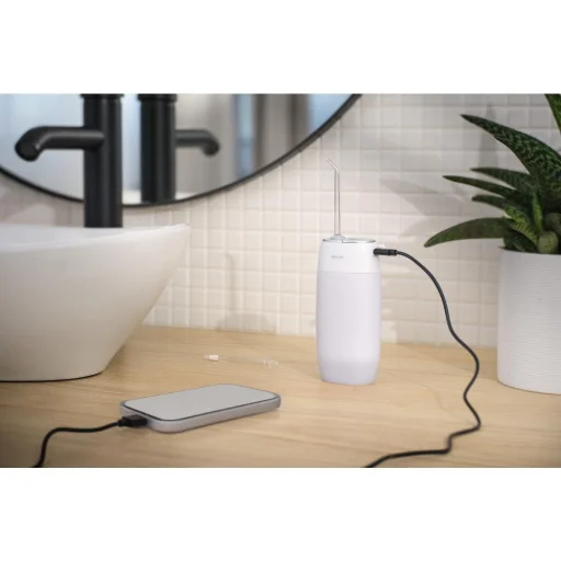 SENCOR SOI 1010SL akkumulátoros szájzuhany 120 ml, USB-C - 12