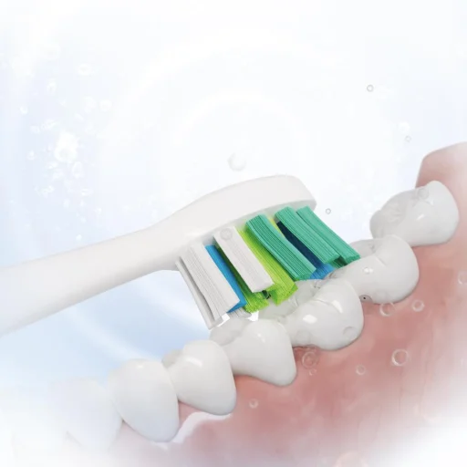 SENCOR SOX 101 prémium pót fogkefefej SOC 4210BL/4211GD készülékekhez, 4 db - 6