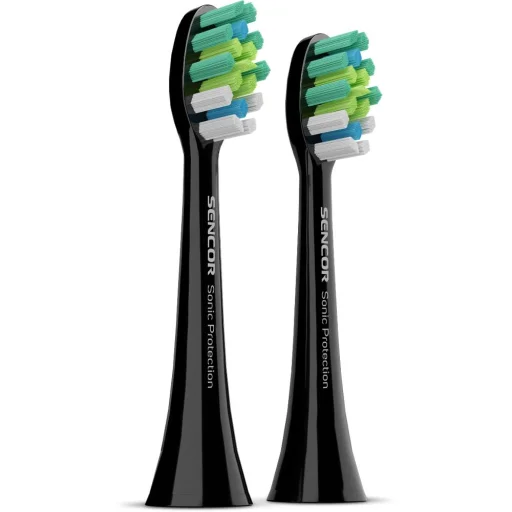 SENCOR SOX 102 pót fogkefefej SENCOR SOC 4210BL/4211GD elektromos fogkeféhez, 4 db - 2
