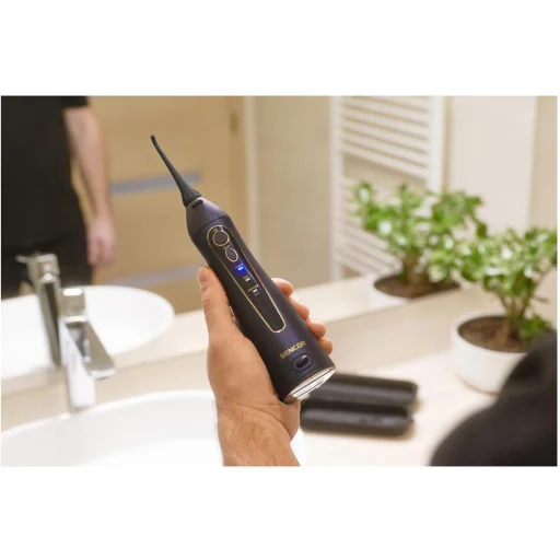Sencor SOI 1210BL akkumulátoros szájzuhany 150 ml, 5 fejjel - 6