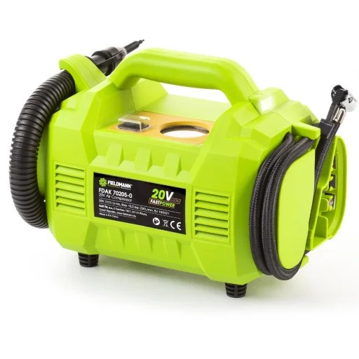FIELDMANN FDAK 70205-0 20 V akkumulátoros kompresszor, 10,3 bar, akkumulátor és töltő nélkül - 4