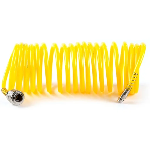 FIELDMANN FDAK 901504 11 részes kompresszortartozék készlet nyomásmérős kerékpumpáló pisztollyal és spiráltömlővel - 7
