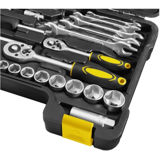 FIELDMANN FDG 5003-65R 65 részes szerszámkészlet műanyag tokban - 2