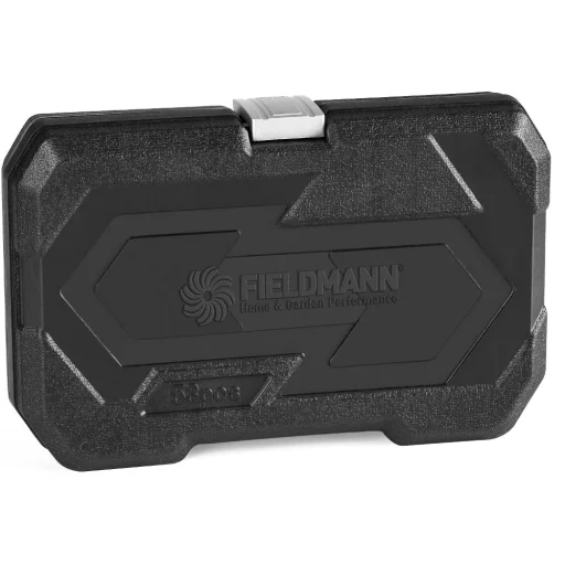 FIELDMANN FDG 5020-53R 53 részes 1/4" dugókulcs- és bitkészlet BMC kofferben - 4