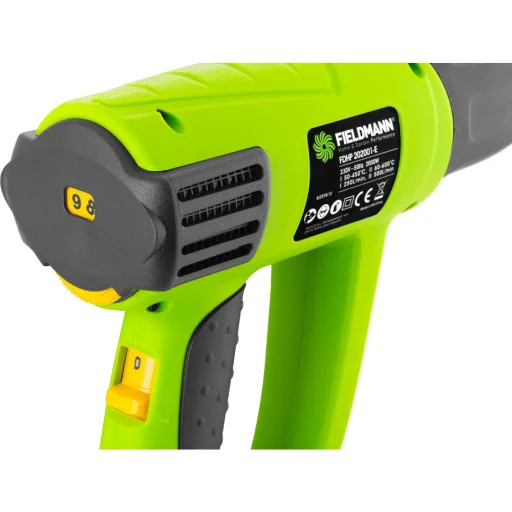 FIELDMANN FDHP 202001-E elektromos hőlégfúvó 2000 W, tartozékokkal és műanyag tokban - 5
