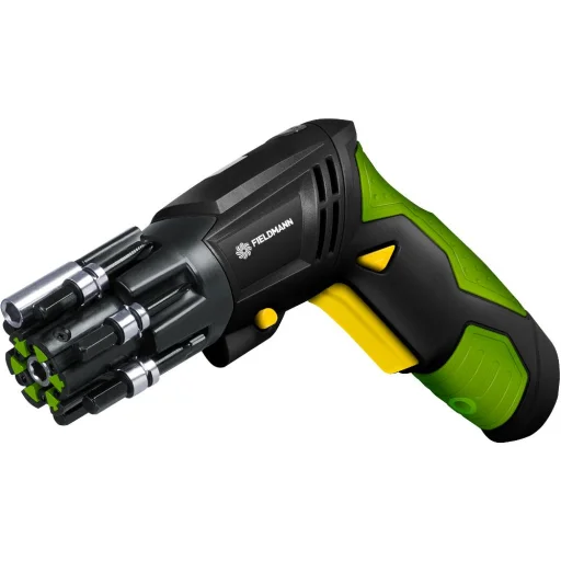 FIELDMANN FDS 10102-A 3,6 V Li-Ion akkumulátoros csavarozó 6 fejes tokmánnyal - 2