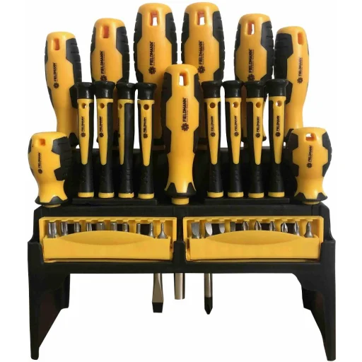 FIELDMANN FDS 5006-37R 37 részes csavarhúzó készlet bitfejekkel - 1