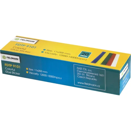 FIELDMANN FDTP 9101 farebné lepiace tyčinky 11 x 200 mm, 20 ks - 3
