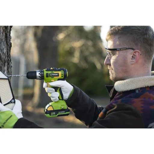 FIELDMANN FDUV 70115-A 20V akkumulátoros fúró-csavarozó 2 Ah akkumulátorral és gyorstöltővel, 35 Nm - 12