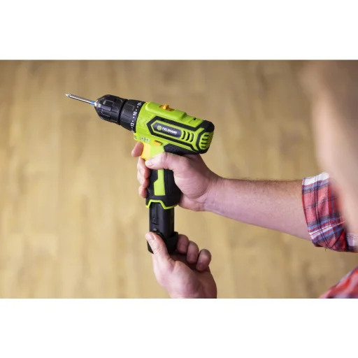FIELDMANN FDV 10252-A 12 V Li-Ion akkumulátoros fúró-csavarozó 2 akkumulátorral, 13 db tartozékkal, kofferben - 7