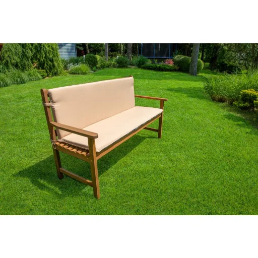 FIELDMANN FDZN 4006-T összecsukható 3 személyes akácfa kerti pad 150 x 61 x 90 cm - 11
