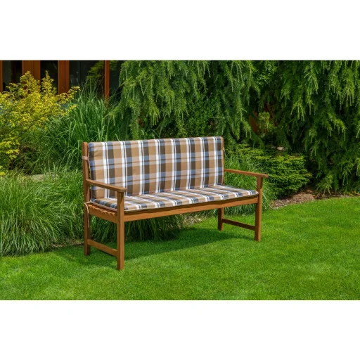 FIELDMANN FDZN 4006-T összecsukható 3 személyes akácfa kerti pad 150 x 61 x 90 cm - 12