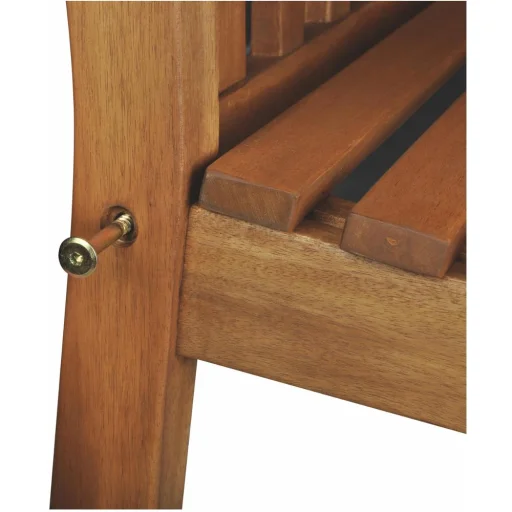 FIELDMANN FDZN 4006-T összecsukható 3 személyes akácfa kerti pad 150 x 61 x 90 cm - 4