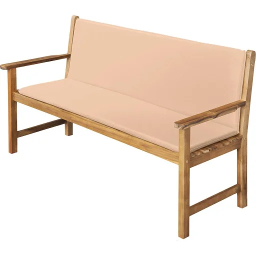 FIELDMANN FDZN 4006-T összecsukható 3 személyes akácfa kerti pad 150 x 61 x 90 cm - 5