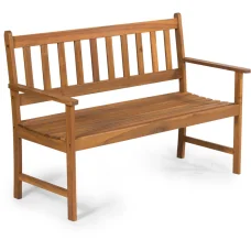 FIELDMANN FDZN 4013-T összecsukható akácfa kerti pad 122 x 57 x 85 cm