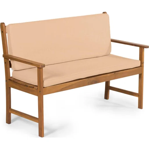 FIELDMANN FDZN 4013-T összecsukható akácfa kerti pad 122 x 57 x 85 cm - 3