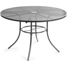 FIELDMANN FDZN 5325 fémvázas kerti asztal 122 cm antracit