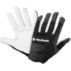 FIELDMANN FZO 7010 munkavédelmi kesztyű 10/XL fekete-fehér