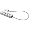 YENKEE YHC 101SR USB hub beépített kártyaolvasóval, 30 cm kábel thumbnail