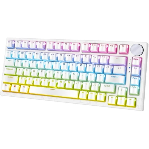YENKEE YKB 31 ODYSSEY 75% vezeték nélküli hotswap mechanikus RGB billentyűzet Gateron G Pro 2.0 Yellow kapcsolókkal - 2