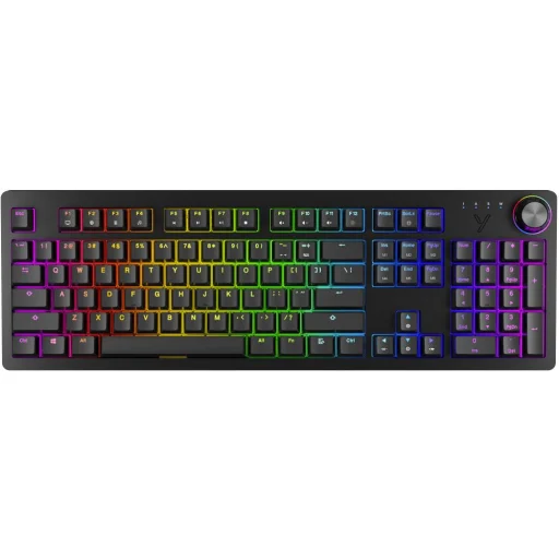 YENKEE PANZER 2.0 YKB 3410US mechanikus gamer billentyűzet Outemu Box Red kapcsolókkal, RGB világítással, numerikus paddal - 1