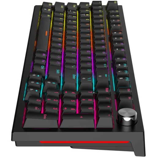 YENKEE YKB 3510US APEX USB-C gamer mechanikus billentyűzet, US kiosztás, Outemu Red kapcsoló, RGB háttérvilágítás - 3