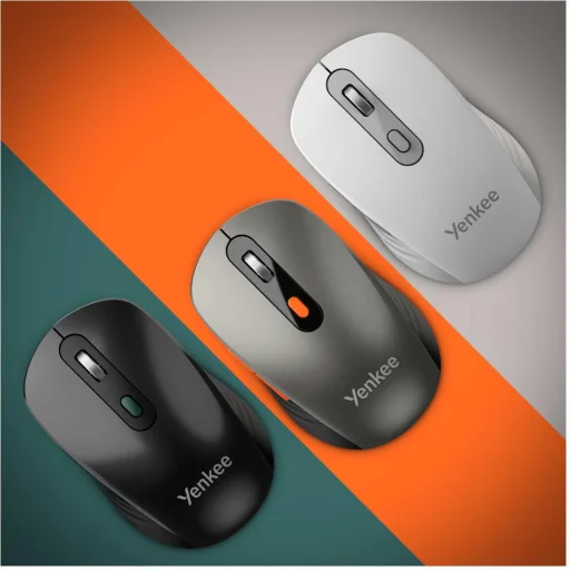 YENKEE YMS 2045WE SWAY vezeték nélküli csendes egér, fehér, 2,4 GHz/Bluetooth - 10