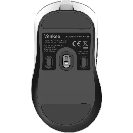 Yenkee YMS 3003WE MIRAGE NearLink vezeték nélküli gamer egér, fehér - 2