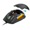 Yenkee YMS 3600BK MARKSMAN moduláris vezetékes gamer egér, fekete, 12400 DPI, RGB thumbnail