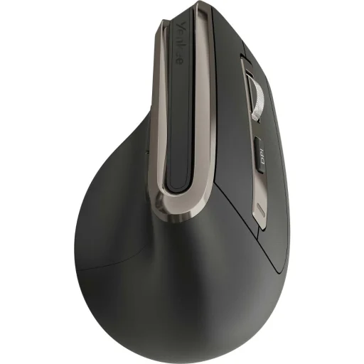 YENKEE YMS 5040 ERGO PRO vezeték nélküli függőleges ergonomikus egér, újratölthető, 2,4 GHz/Bluetooth, 500 mAh - 1