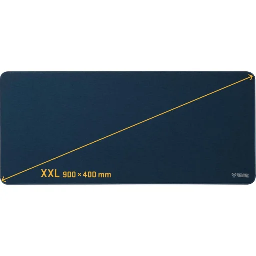 YENKEE YPM 9040BE Office XXL egér- és billentyűzetpad 900 x 400 x 4 mm, fekete - 3