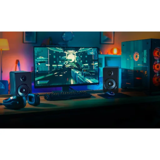 YENKEE YSP 2025 2.0 aktív számítógépes hangszóró 40 W Bluetooth, AUX, USB és memóriakártya bemenettel - 11