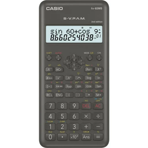 Casio FX-82MS 2E vedecká kalkulačka s pevným puzdrom - 1