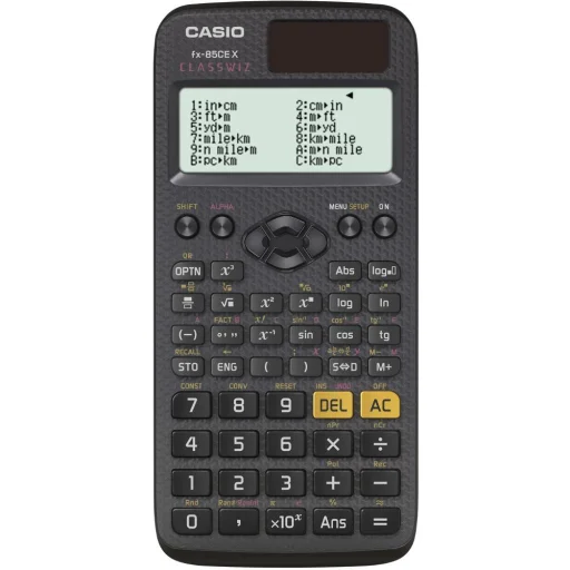 Casio FX-85CE X ClassWiz tudományos számológép, magyar menü, kemény tok, elem+napelem - 4