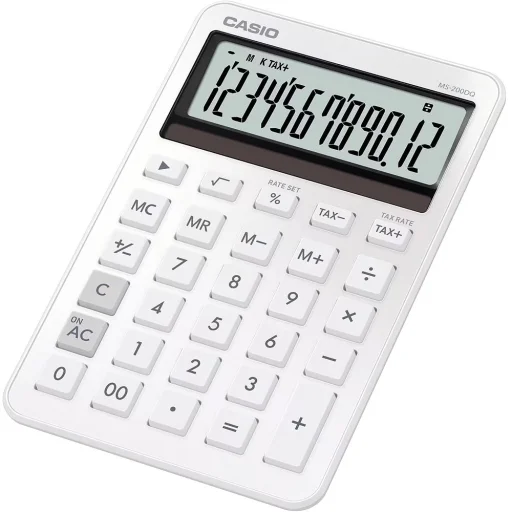 CASIO MS-200 DQ WE asztali számológép - 2