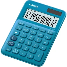 CASIO MS-20UC-BU asztali számológép, kék, 12 számjegyes