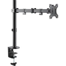 STELL SOS 1110 egykaros monitorasztali tartó 13–32", fekete
