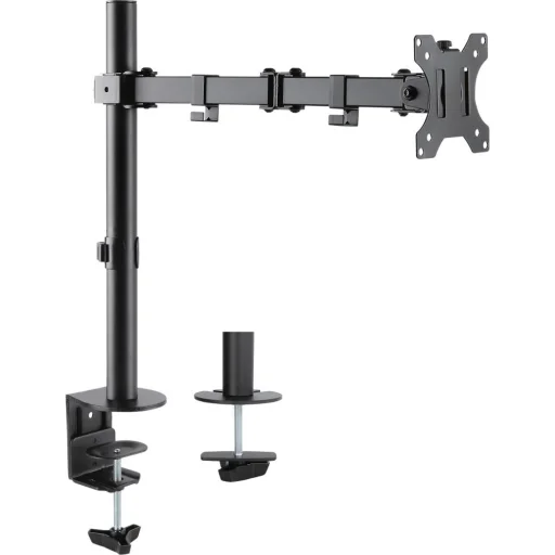 STELL SOS 1110 egykaros monitorasztali tartó 13–32", fekete - 13