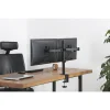 STELL SOS 1120 dual monitorasztal tartó 13–32", fekete thumbnail