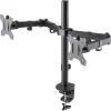 STELL SOS 1120 dual monitorasztal tartó 13–32", fekete thumbnail