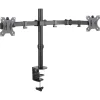 STELL SOS 1120 dual monitorasztal tartó 13–32", fekete thumbnail