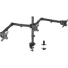 STELL SOS 1130 háromkaros monitorasztali tartó 13–27", fekete thumbnail