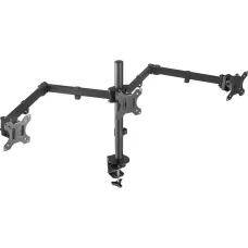 STELL SOS 1130 háromkaros monitorasztali tartó 13–27", fekete