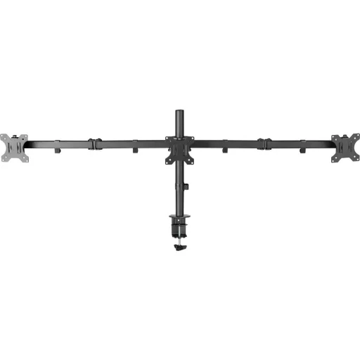 STELL SOS 1130 háromkaros monitorasztali tartó 13–27", fekete - 2