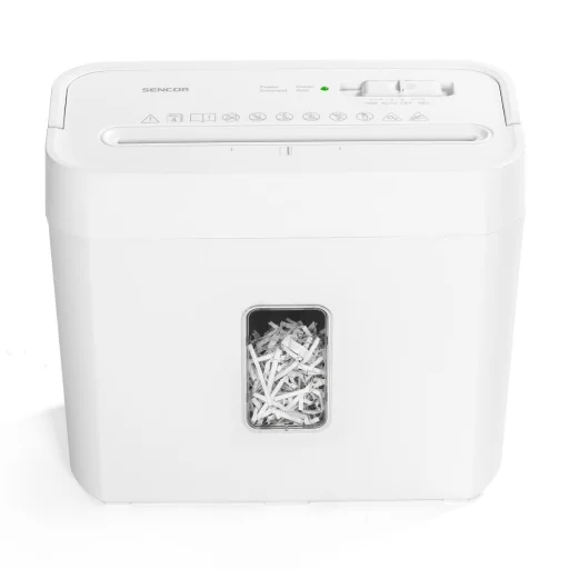 SENCOR SSK 363 keresztvágású iratmegsemmisítő, 8 l - 2