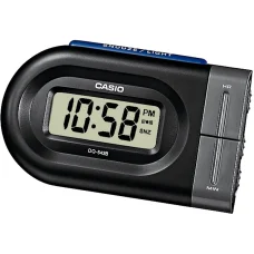 CASIO DQ-543B-1EF digitális ébresztőóra LED világítással, fekete