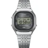Casio A140WE-8AEF unisex digitális karóra 36,8 mm ezüst-szürke thumbnail