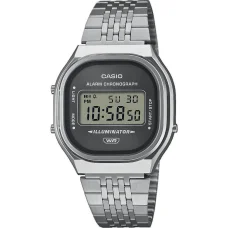 Casio A140WE-8AEF unisex digitális karóra 36,8 mm ezüst-szürke
