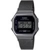 CASIO A168WEMB-1BEF unisex digitális karóra 38,6 mm szürke nemesacél csattal thumbnail